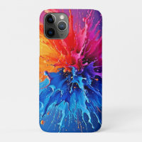 Dynamic Paint Splash Abstract
