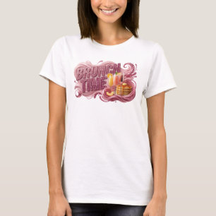 Dynamic Red BRUNCH TIME Custom Tee