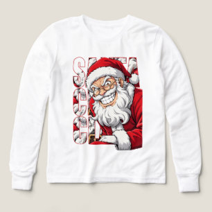 Dynamic Santa Claus Christmas Anime Illustration