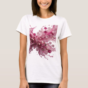 Dynamic Silver ABSTRACT ART Custom Tee v2