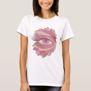 Dynamic Silver ABSTRACT ART Design T-Shirt