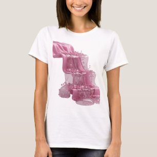 Dynamic Silver ABSTRACT ART Fashion Print T-Shirt