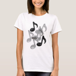 Dynamic Silver ABSTRACT ART Graphic Design T-Shirt