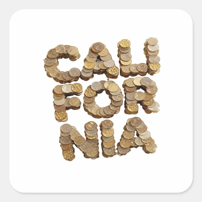 Dynamic Silver CALIFORNIA Sticker Graphic (Front)