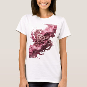 Dynamic Silver GEARS IN MOTION Slogan Tee