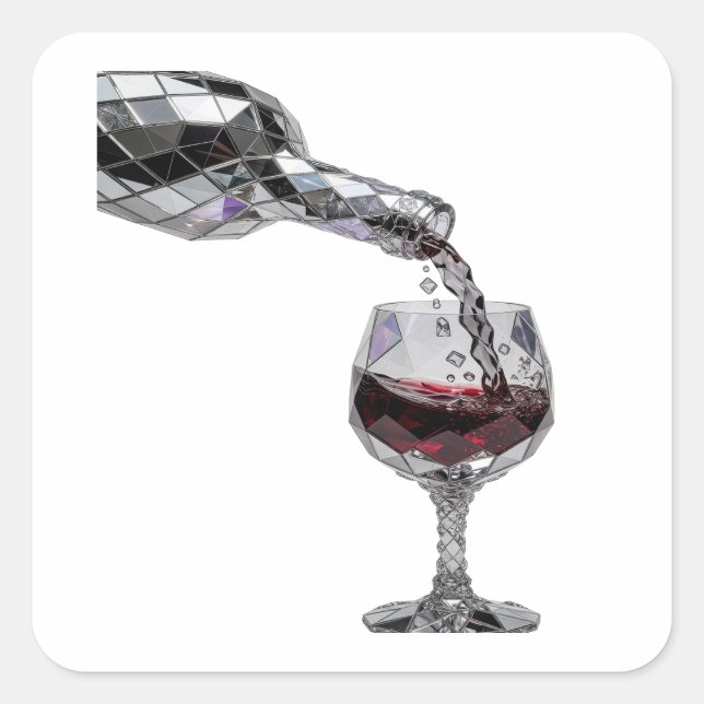 Dynamic Silver Gift Sticker (Front)
