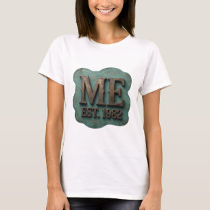 Dynamic Silver ME EST 1982 Design T-Shirt