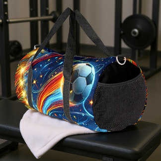 Dynamic Soccer Ball Duffle Bag