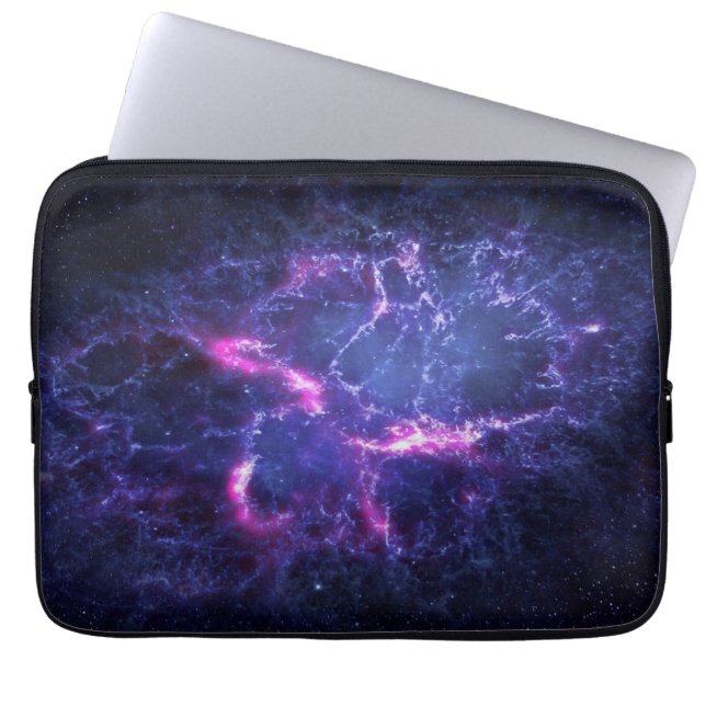 Dynamic Space Nebula Cosmic Image Laptop Sleeve (Front)
