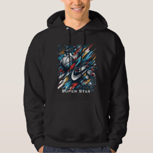 Dynamic Sports Passion Hoodie-Bold, Action Hoodie