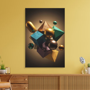 Dynamic Symmetry Canvas Print