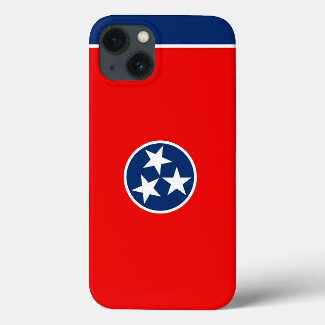 Dynamic Tennessee State Flag Graphic on a Case-Mate iPhone Case (Back)