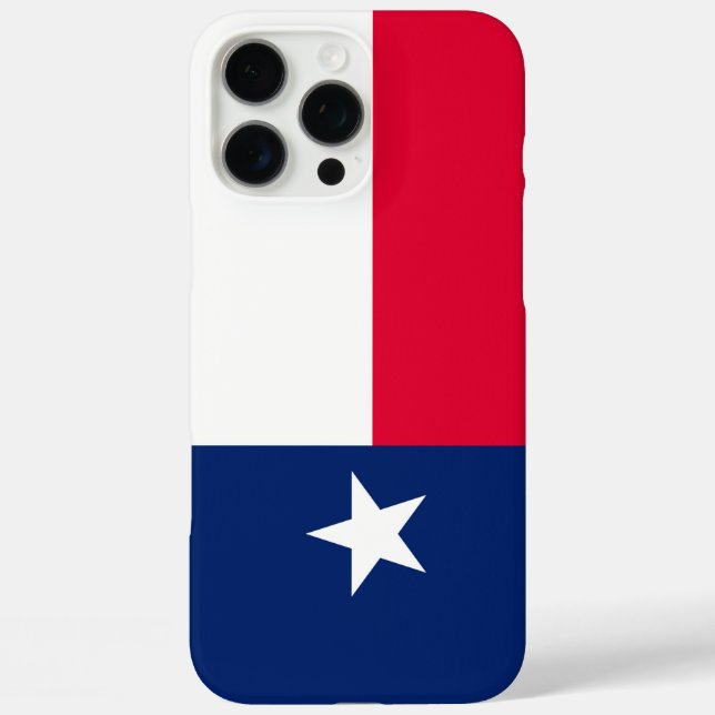 Dynamic Texas State Flag Graphic on a Case-Mate iPhone Case (Back)