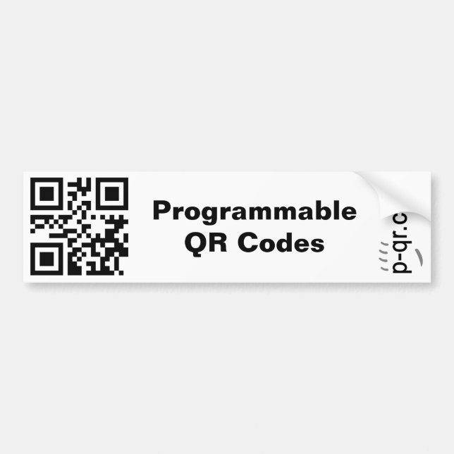 Dynamically Programmable Bumper Sticker (Front)