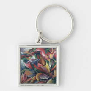 Dynamism of the Body, 1913 (oil on canvas) Key Ring