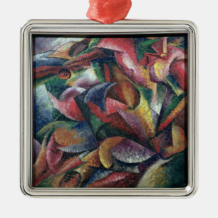 Dynamism of the Body, 1913 (oil on canvas) Metal Tree Decoration