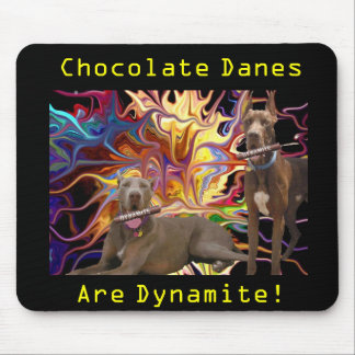 Dynamite Chocolate Dane Brothers Mouse Pad