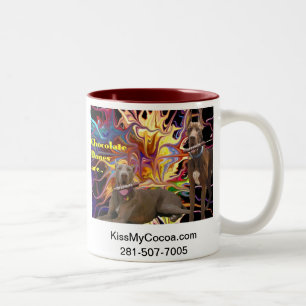 Dynamite Chocolate Danes Two-Tone Coffee Mug