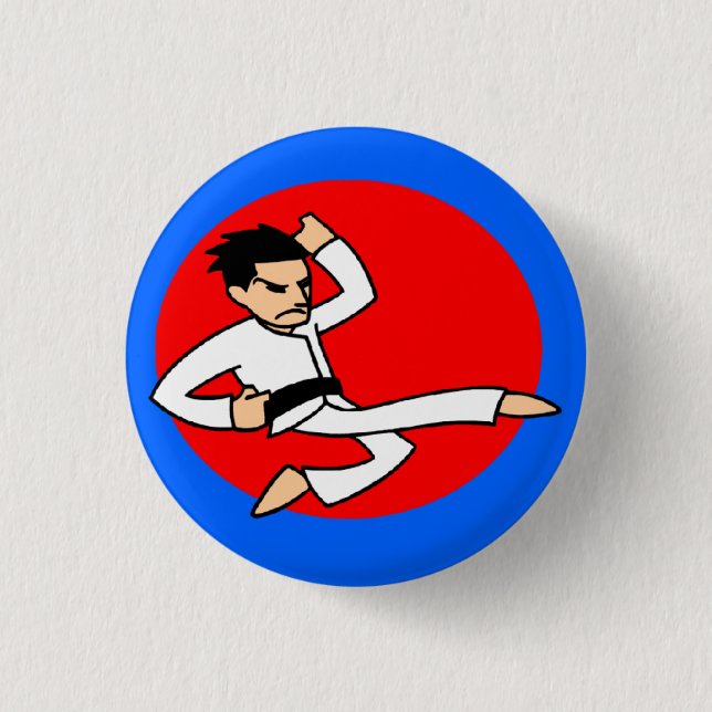 Dynamite Martial Arts pinback button (Front)