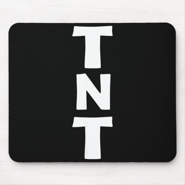 Dynamite TNT Easy Last Minute Halloween Costume Mouse Pad (Front)