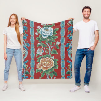Dynastic Garden Fleece Blanket