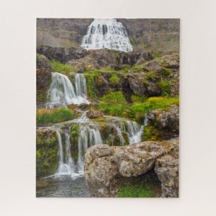 Dynjandifoss, Iceland, Jigsaw Puzzle