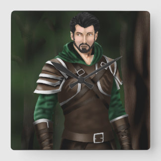 Dyron the Ranger Square Wall Clock