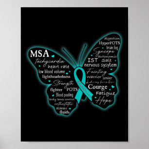 Dysautonomia Awareness POTS HyperPOTS NCS Month T- Poster