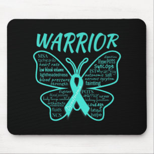 Dysautonomia Awareness POTS HyperPOTS NCS Warrior  Mouse Pad