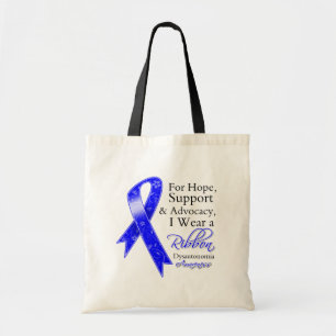 Dysautonomia Support Hope Awareness Tote Bag