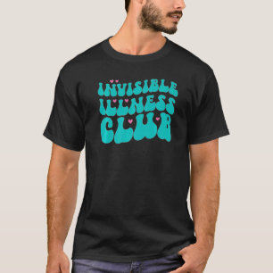 Dysautonomia Warrior Groovy Dysautonomia Awareness T-Shirt