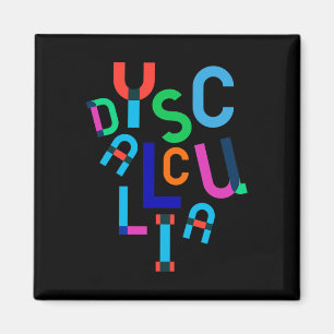 Dyscalculia Self-care Mental Health Awareness  Magnet