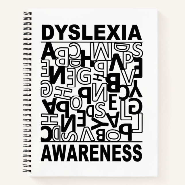 Dyslexia Awareness Dyslexia Teachers Students Notebook (Front)
