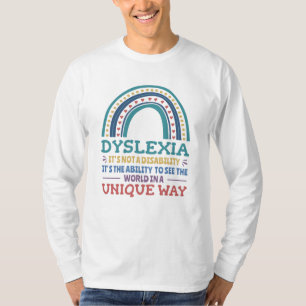 Dyslexia Awareness Dyslexic T-Shirt