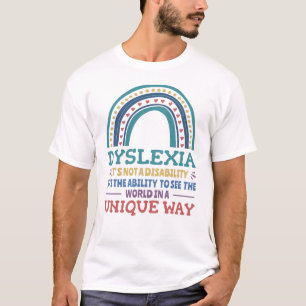 Dyslexia Awareness Dyslexic T-Shirt