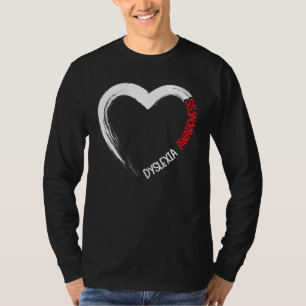Dyslexia Awareness Reading Disorder Learning Disab T-Shirt