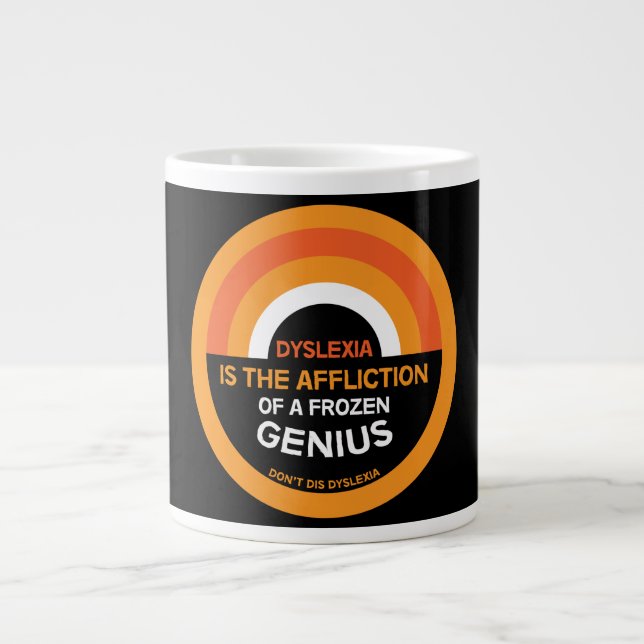 Dyslexia Awareness | Support | Dyslexic Gifts Mug (Front)