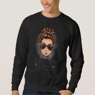 Dyslexia Awareness Teacher Therapist Dyslexia Supp Sweatshirt