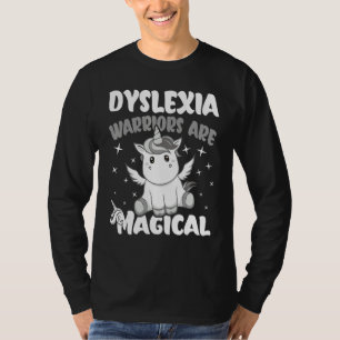 Dyslexia Magical Unicorn Learning Disability Dysle T-Shirt