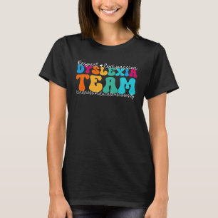 Dyslexia Team Appreciation Week Back to School T-Shirt