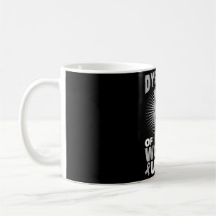 Dyslexics of the world untie fist hand dyslexia coffee mug