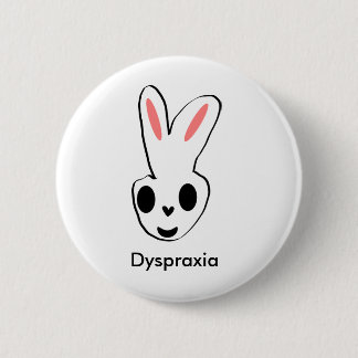 Dyspraxia 6 Cm Round Badge