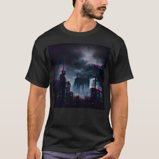 Dystopia of reality Digital art made by artificial T-Shirt