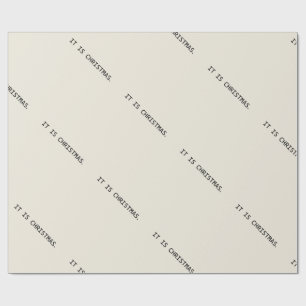 Dystopian Christmas Wrapping Paper