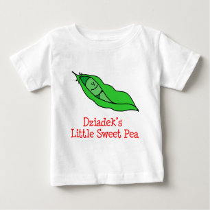 Dziadek's Little Sweet Pea Baby T-Shirt