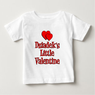 Dziadek's Little Valentine Baby T-Shirt