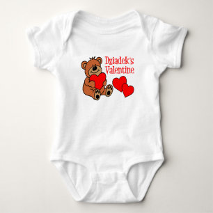 Dziadek's Valentine Baby Bodysuit