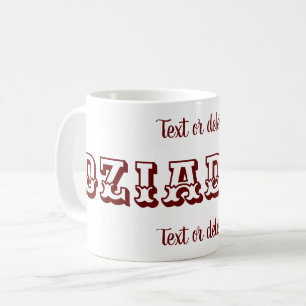 Dziadziu Polish Grandfather Personalized Coffee Mug