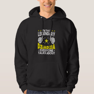 Dziadziu Polish Grandfather Poland Family Grandpa Hoodie
