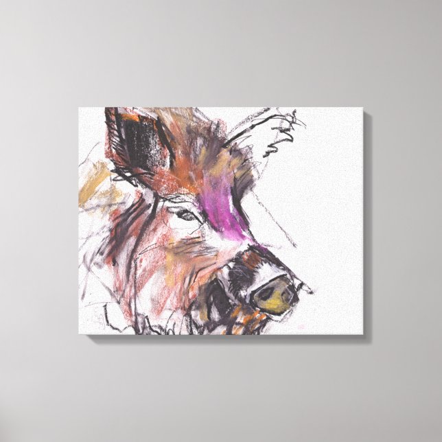 Dzik Canvas Print (Front)